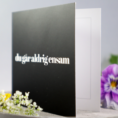 Du går aldrig ensam