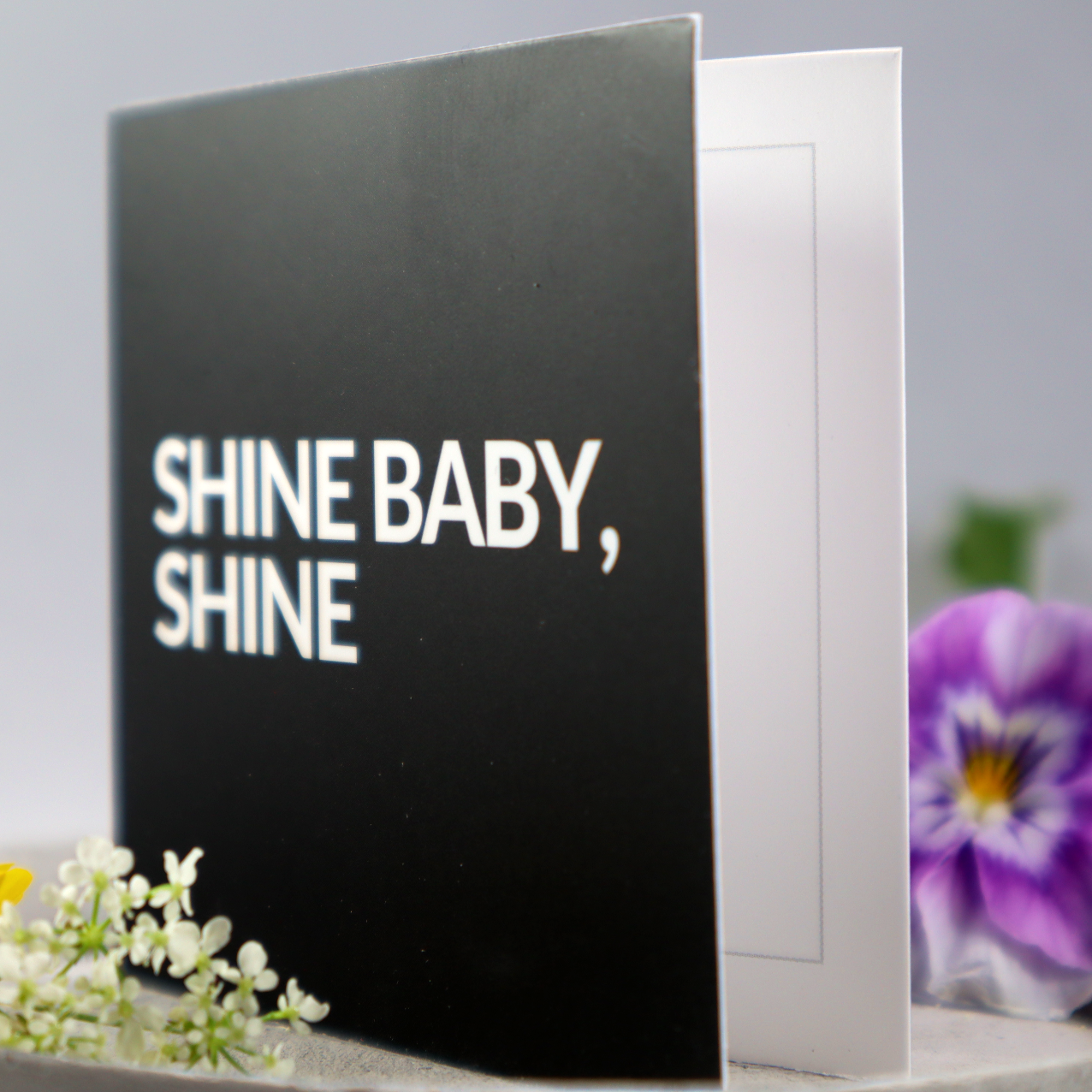 Kort [7x7] Shine baby shine