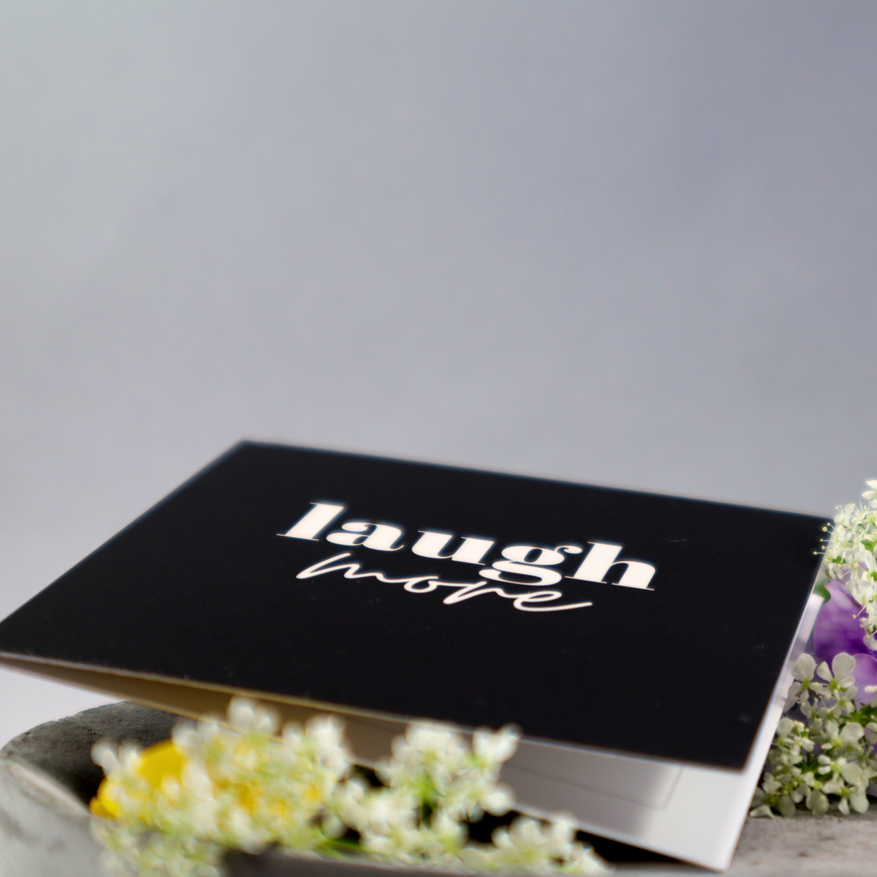 Laugh more [kort 7x7]