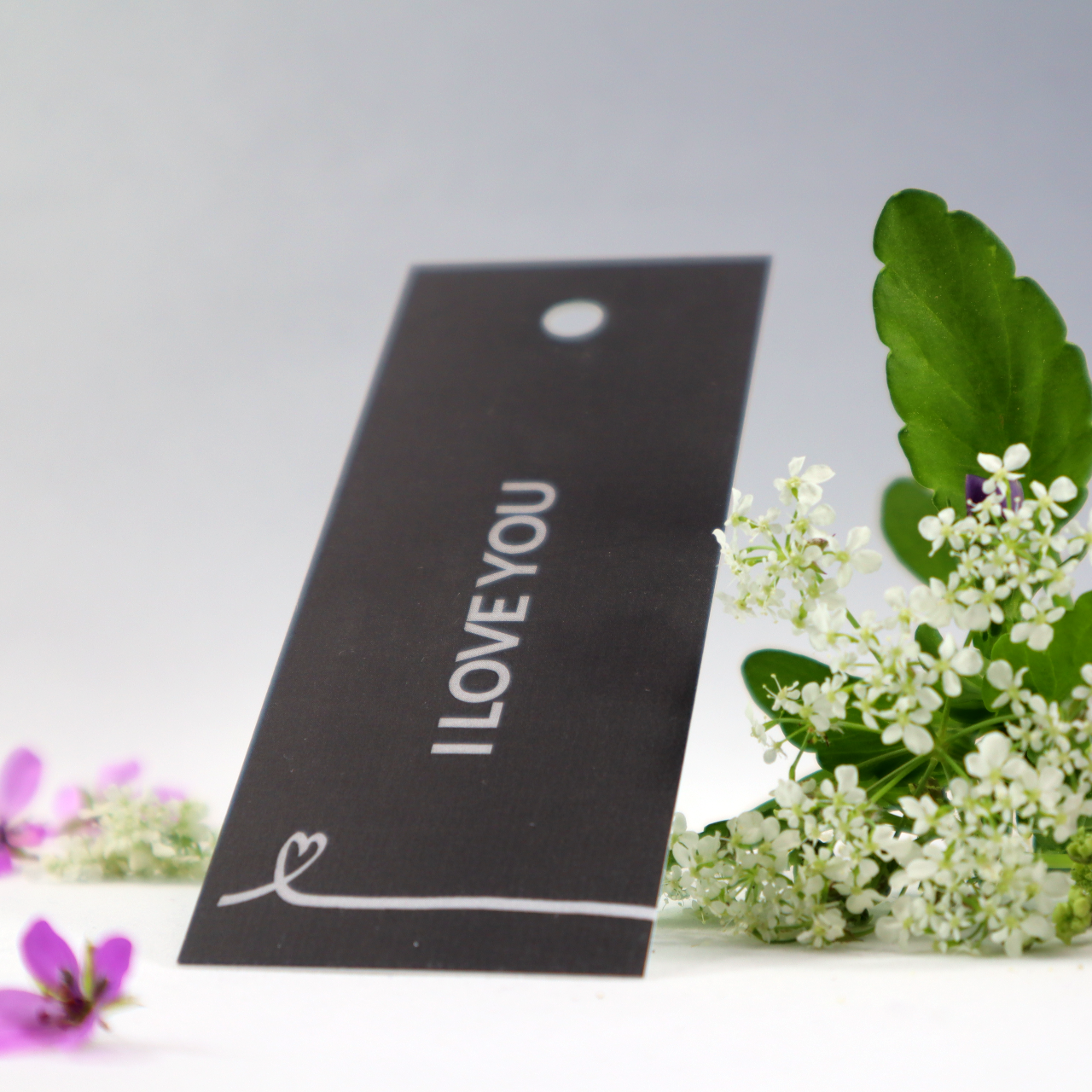 Hang tag - I love you